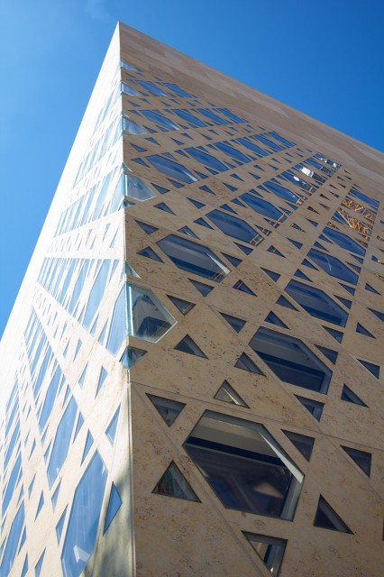 Blau - Beige- Massel