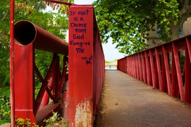 If Art Is a Crime ... I'll Forgive You